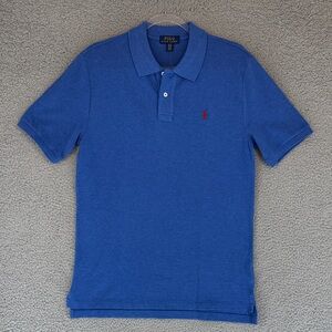 Polo Ralph Lauren Spring Blue Boys XL (18-20) Polo Shirt 100% Cotton Stretch